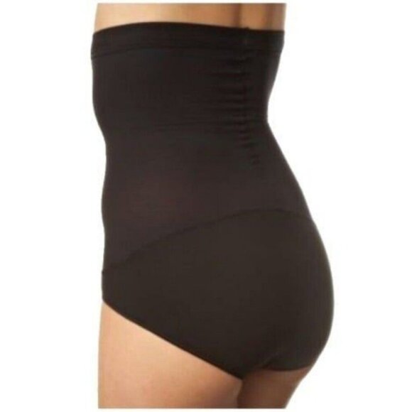 Spanx Women’s Higher Power Brief Shapewear High-Waist Size D Large Black - Picture 4 of 7